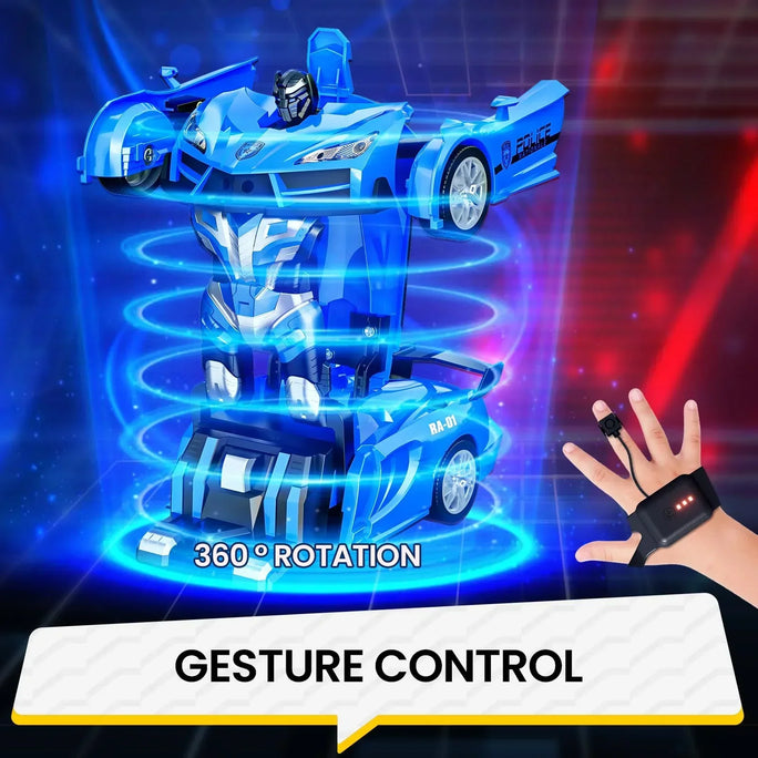 Gesture Sensing Police RC Car