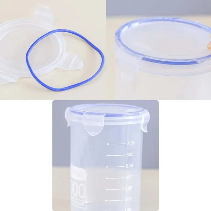 Airtight Transparent Food Jars