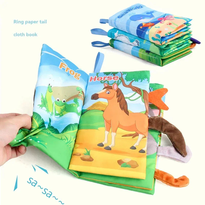 Baby Tail Cloth Book